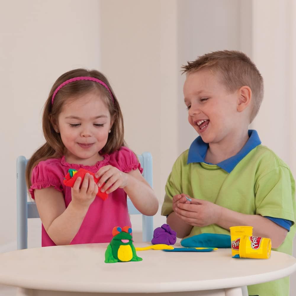 Play Doh 10-Pack of Non-Toxic Modelling Compound, 2-Ounce Cans