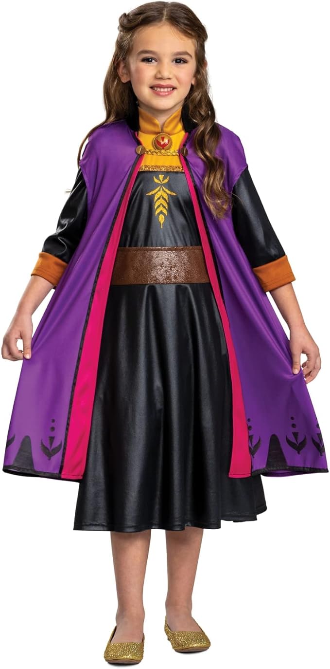 Disney Official Frozen ANNA Girls Costume Size 3 to 4 Years