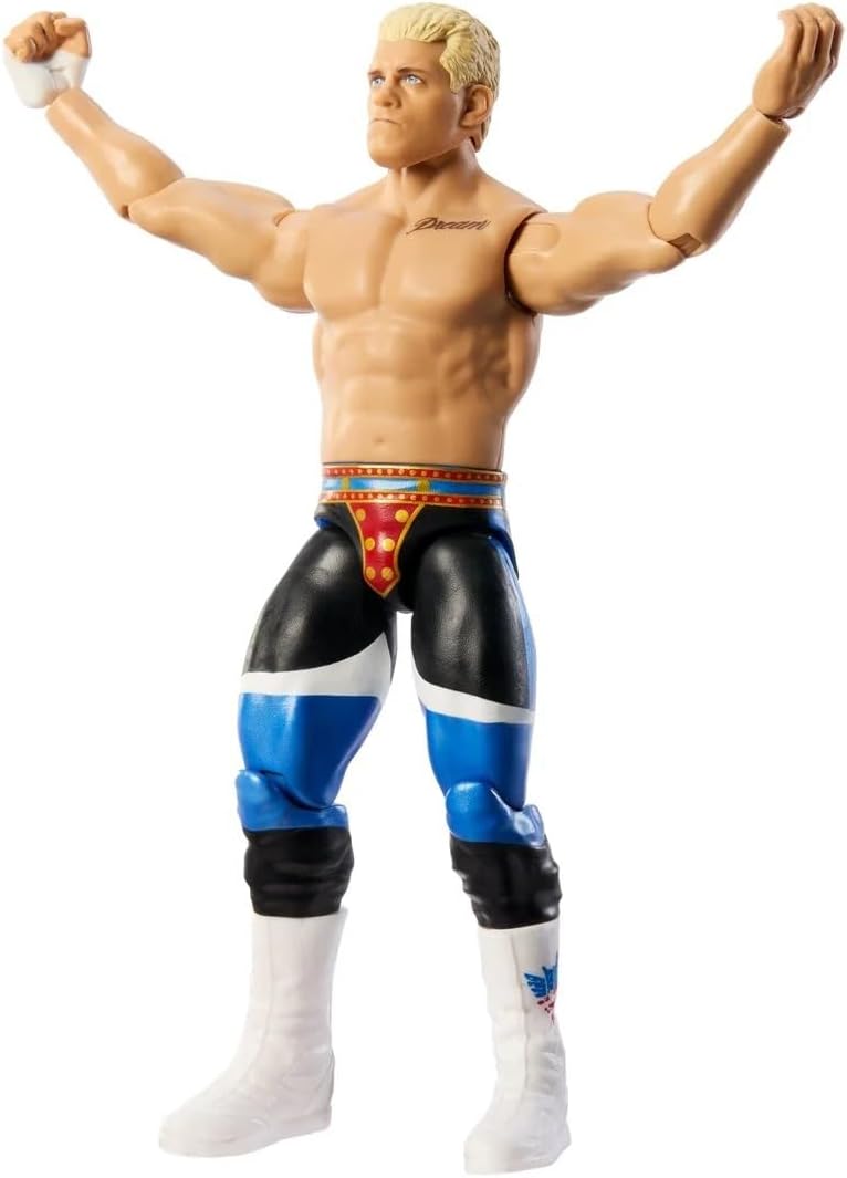 WWE Mattel CODY RHODES Action Figure Main Event Series Top Picks 6inch Collectible Superstar