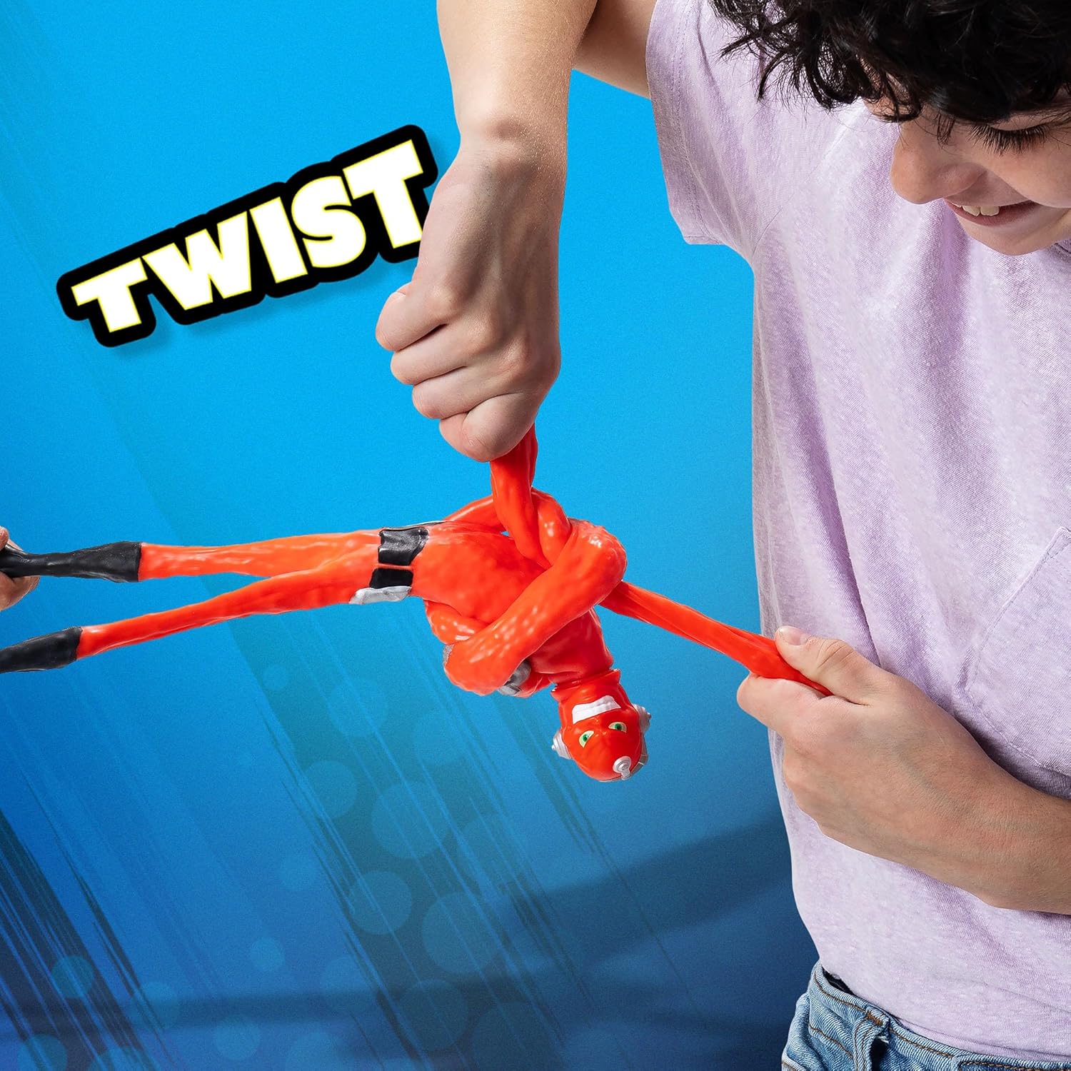 Basic Fun Stretch Armstrong VAC-MAN Core Figure