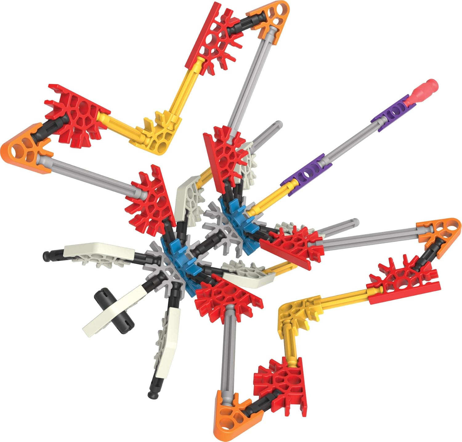 Basic Fun K'NEX Creation Zone Building Set 50 Model 417 Pieces