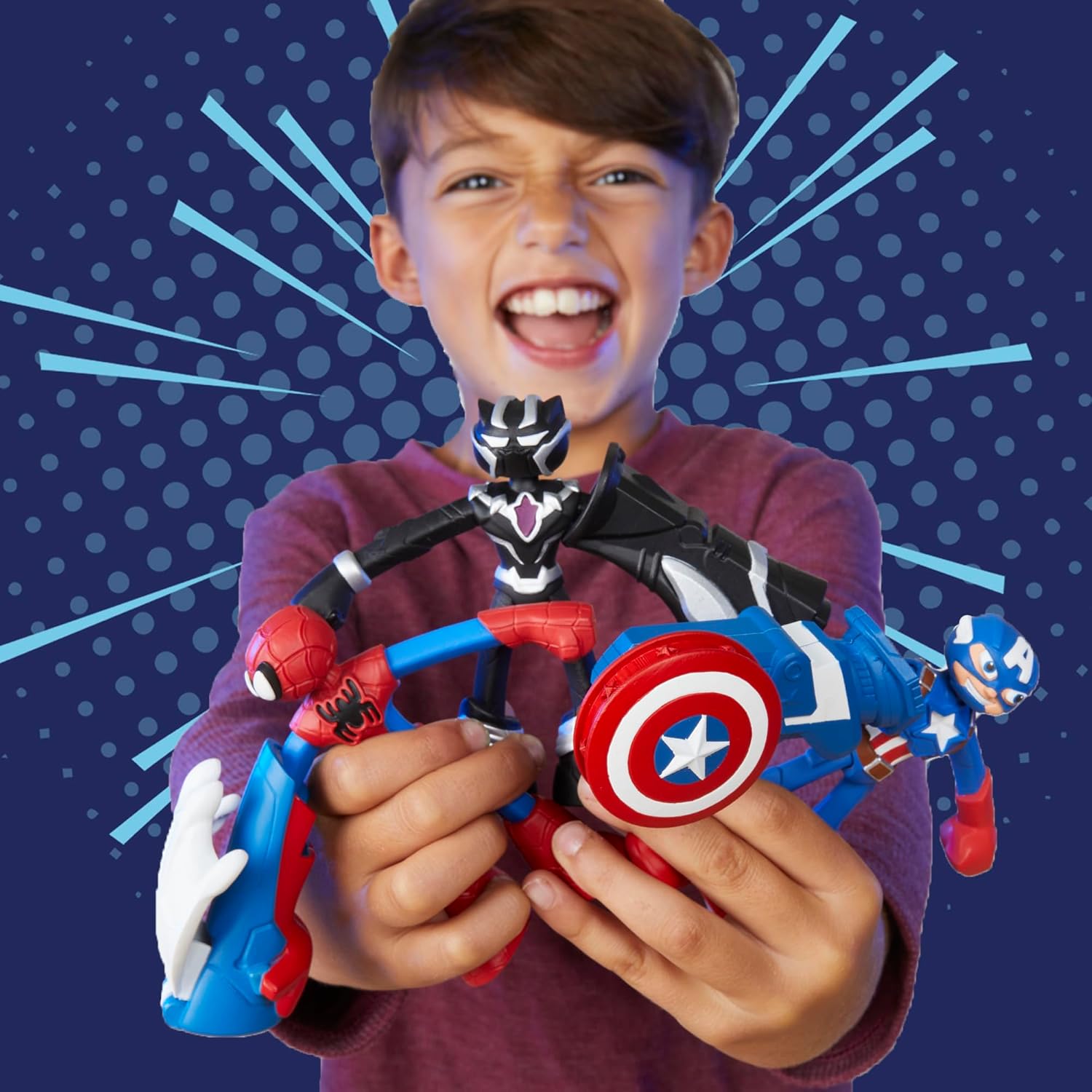 Play-Doh Marvel IRON MAN Armor Maker Lab Playset with Lights and Sounds