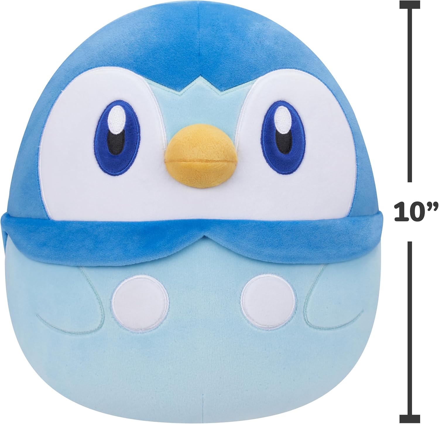 Jazwares Squishmallows Pok�mon 10 inch PIPLUP Soft Plush Toy