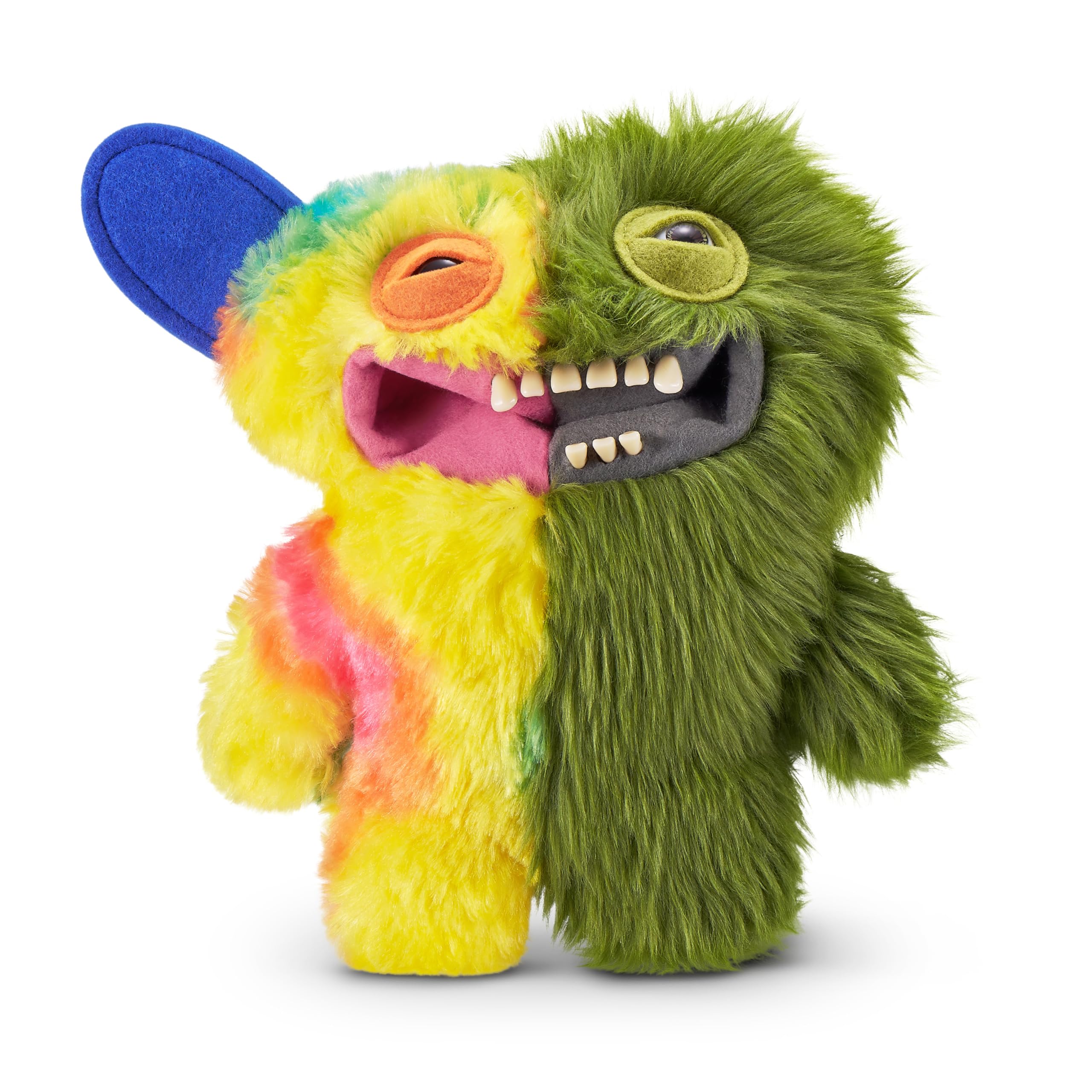 ZURU Fuggler Misfit Monsters 9'' Series 1 Funny Ugly Monster Soft Plush Toy (Grinnero McGoo)