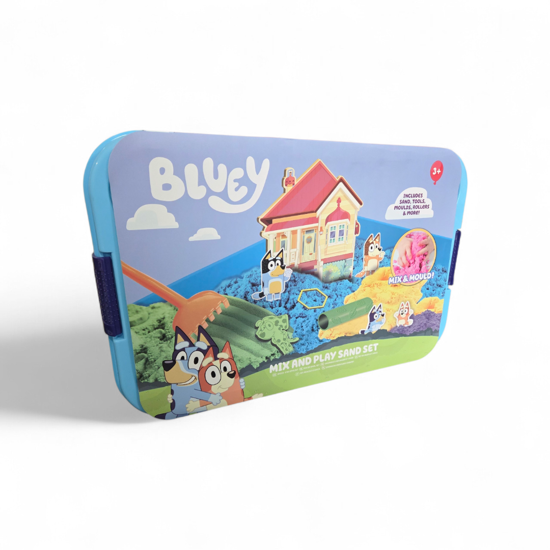Bluey Mix and Play Sand Set