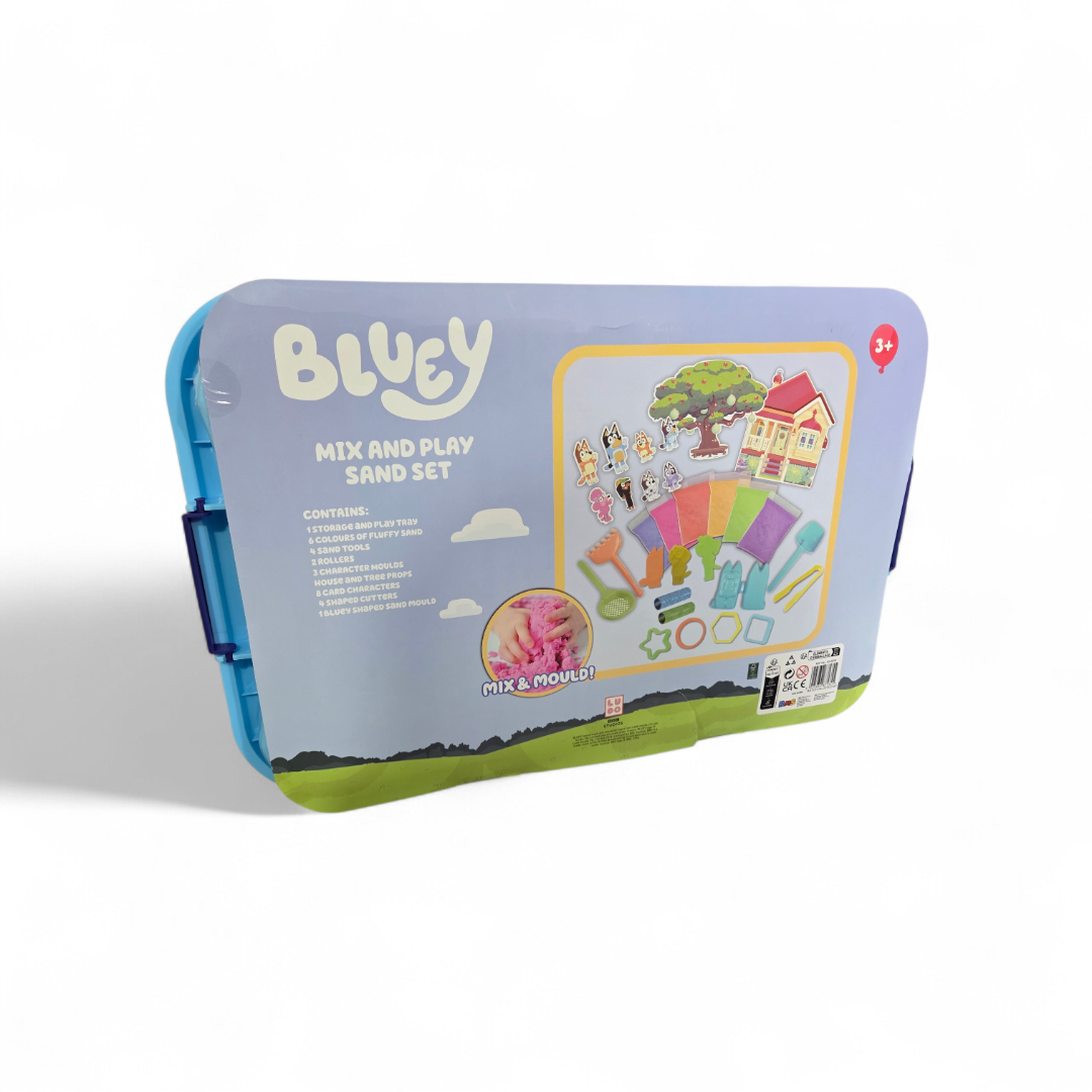 Bluey Mix and Play Sand Set