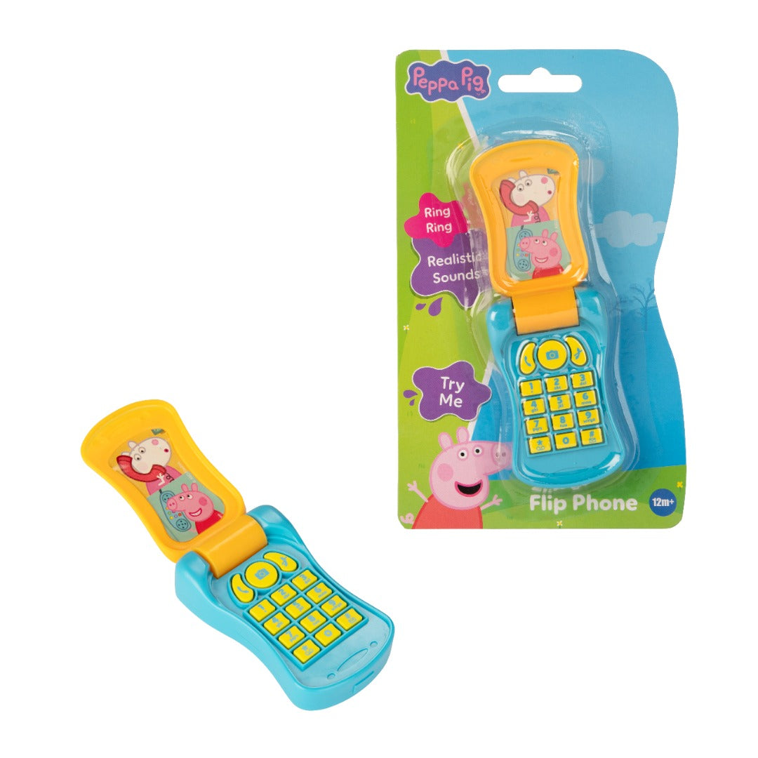 Peppa Pig Electronic Mobile Flip Phone with Sounds