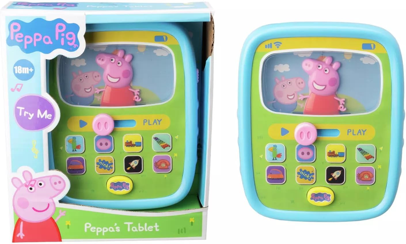 Peppa Pig My First Tablet Interactive Learning Toy