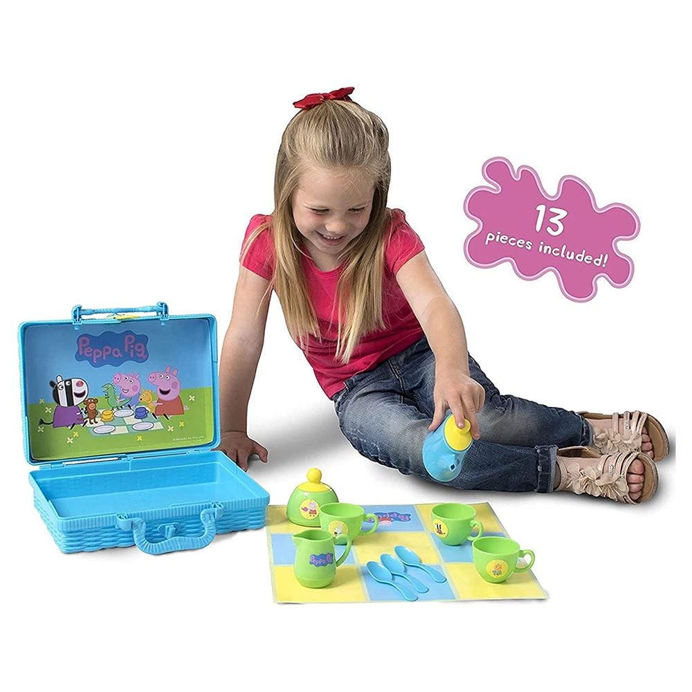Peppa Pig Picnic Hamper 13pc Playset