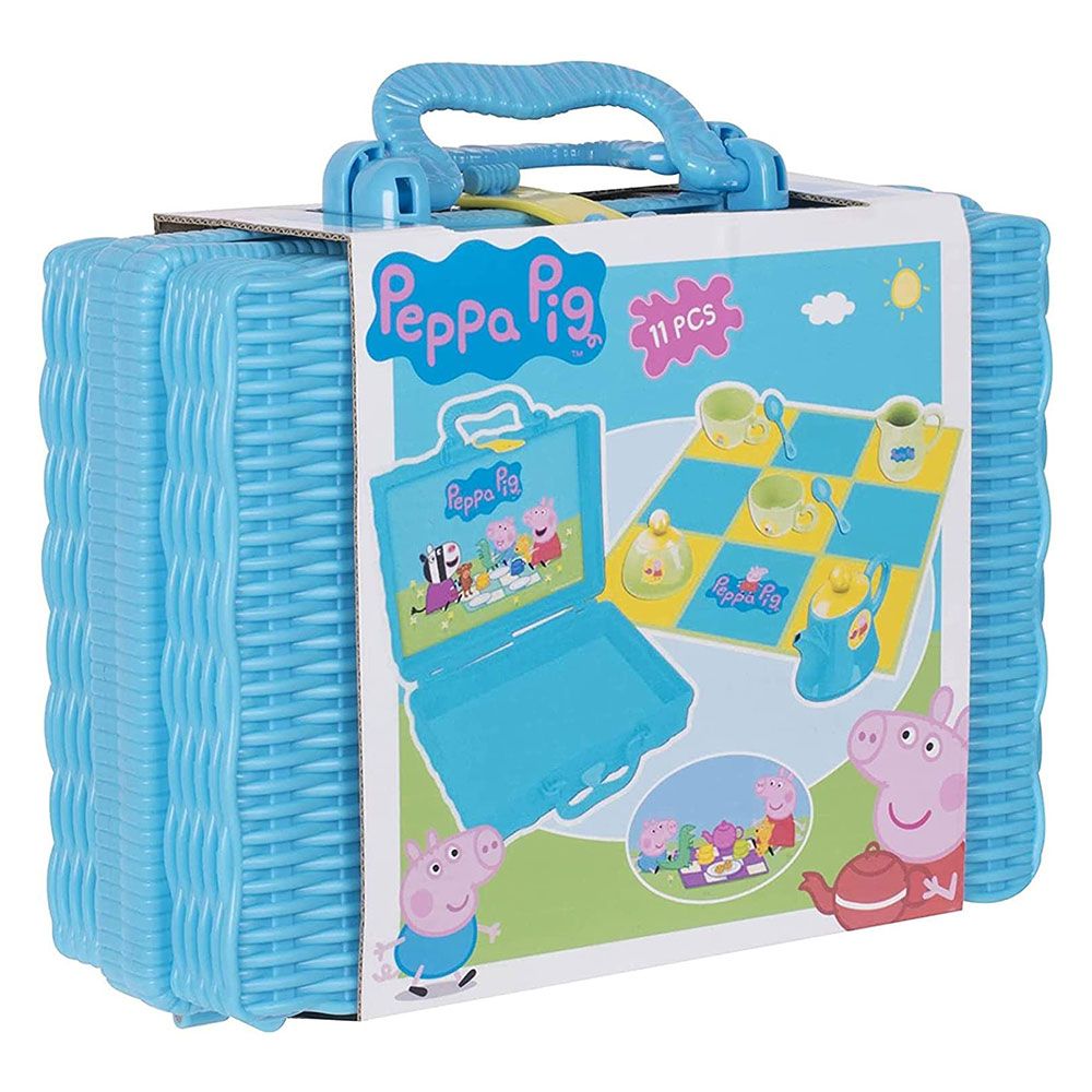 Peppa Pig Picnic Hamper 13pc Playset