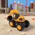 Teamsterz JCB 7-Inch Orange JCB EXCAVATOR Construction Vehicle