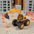 Teamsterz JCB 7-Inch Orange JCB EXCAVATOR Construction Vehicle