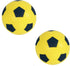HTI Fun Sport 2Pack Yellow Foam FootballsSoft Sponge Soccer Balls for Indoor & Outdoor Play