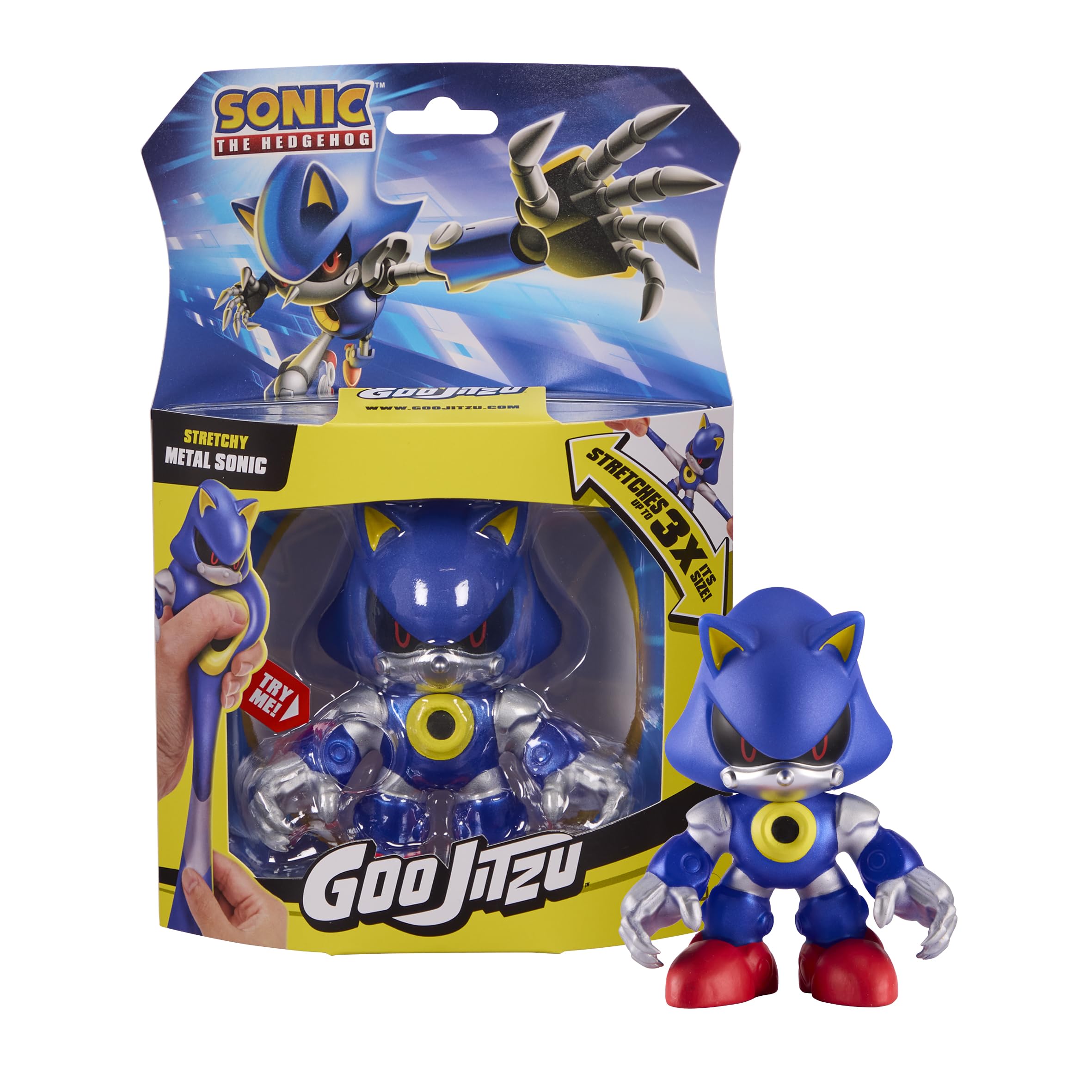 Heroes of Goo Jit Zu Sonic the Hedgehog MMETAL SONIC Stretchy Hero
