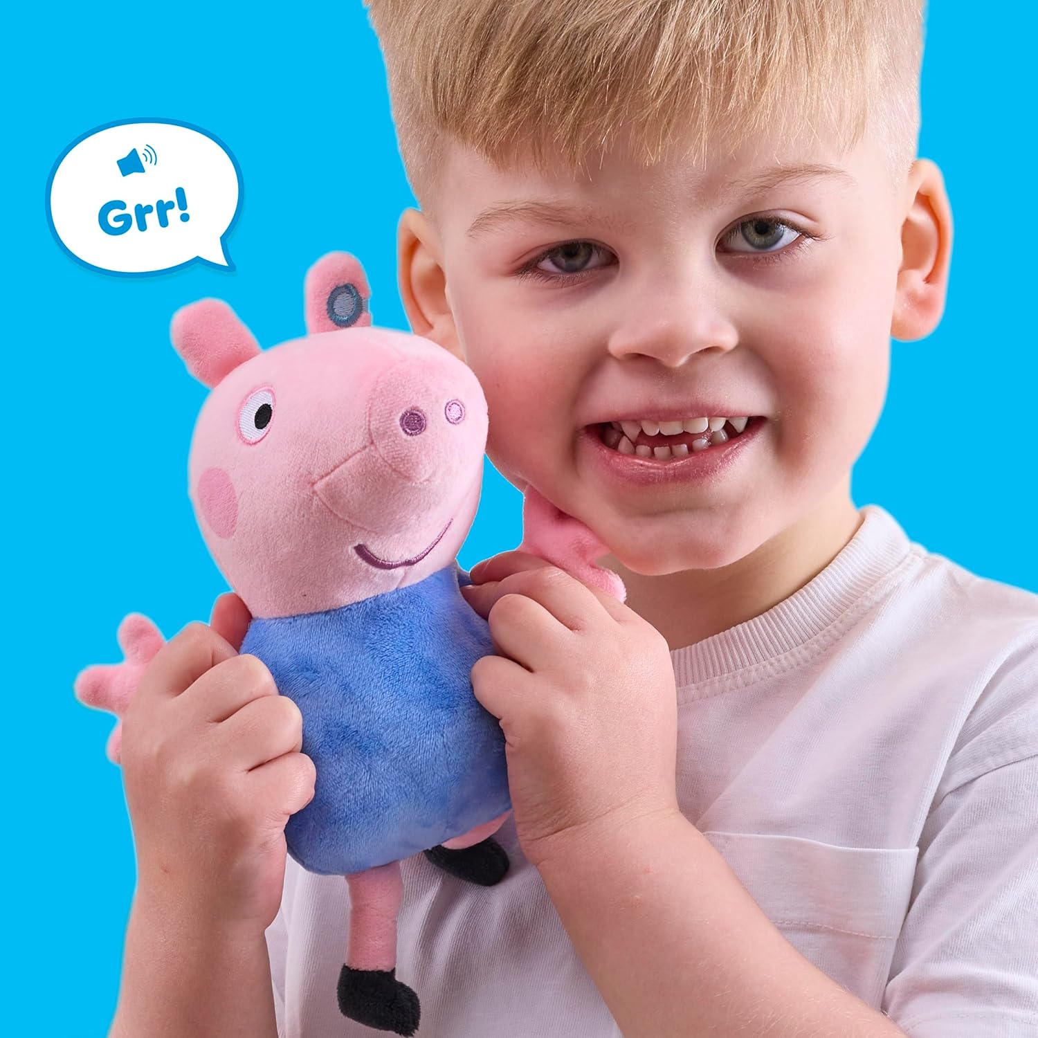 Peppa Pig Talking George Plush Toy With Speech & Sound Effects