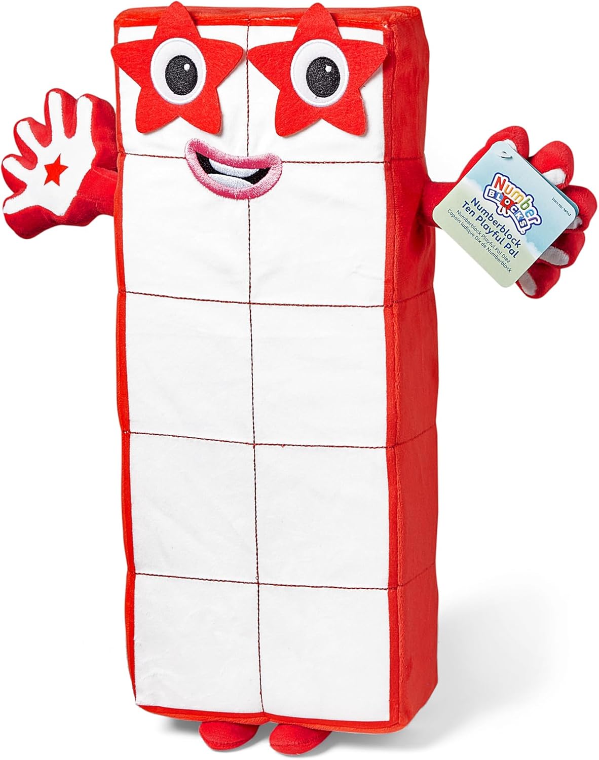 Learning Resources Numberblock Ten Playful Pal Plush