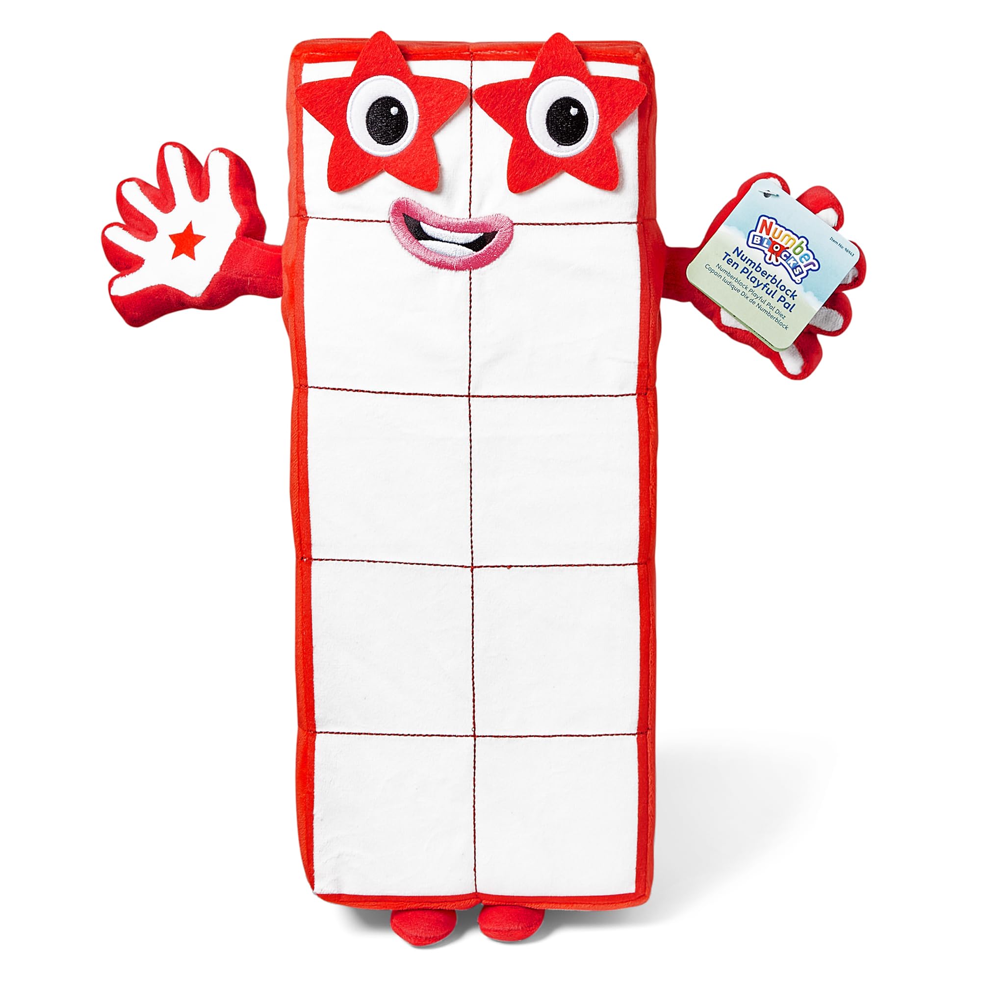 Learning Resources Numberblock Ten Playful Pal Plush