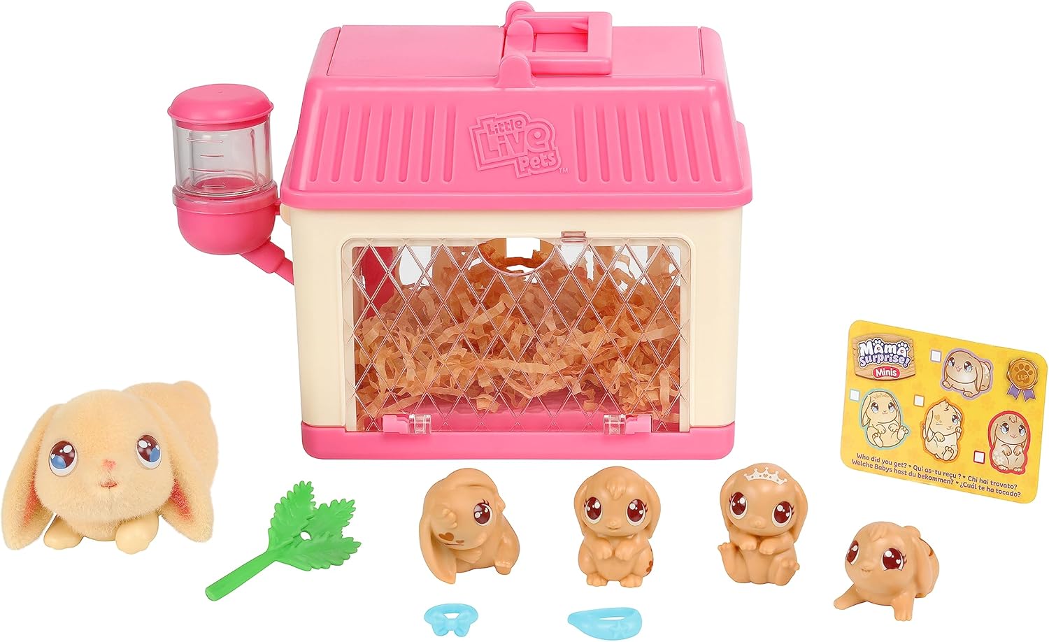 Little Live Pets - Mama Surprise Minis, Feed and nurture a Lil' Bunny