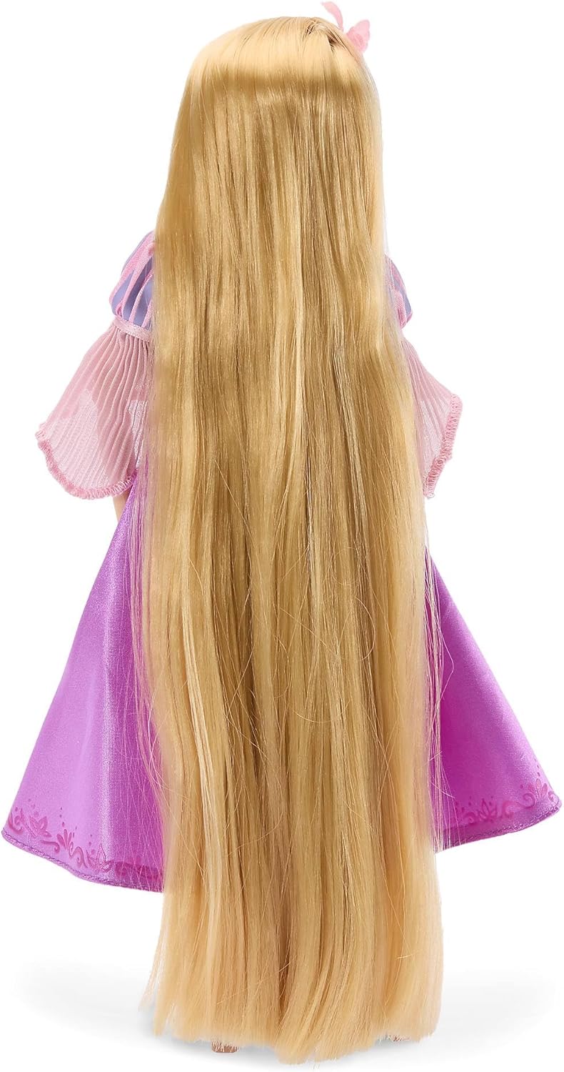 Disney Store Official Tangled Rapunzel 29cm Classic Doll  With Character Friend Pascal
