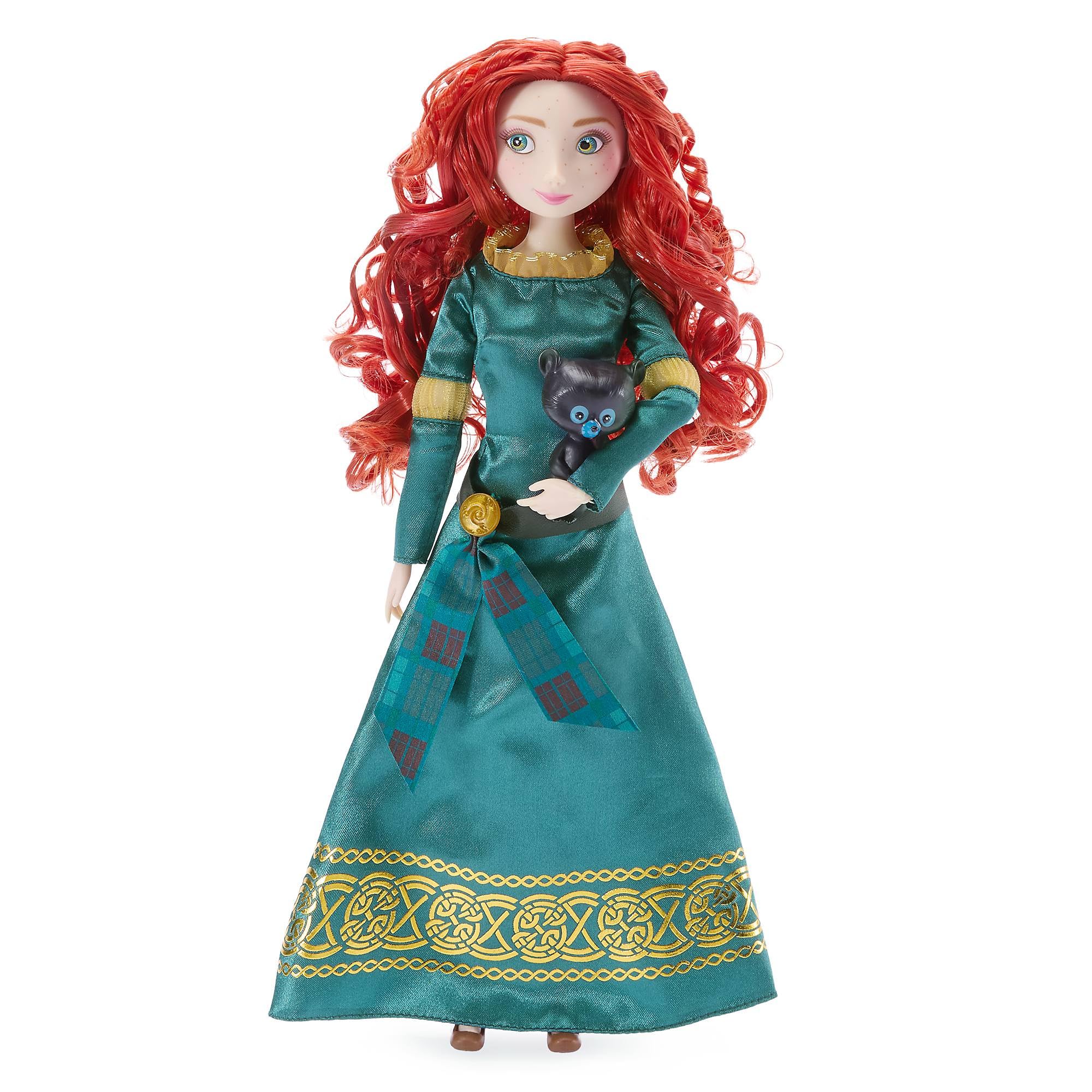 Disney Store Official Brave Merida Classic Doll 30cm With Character Friend