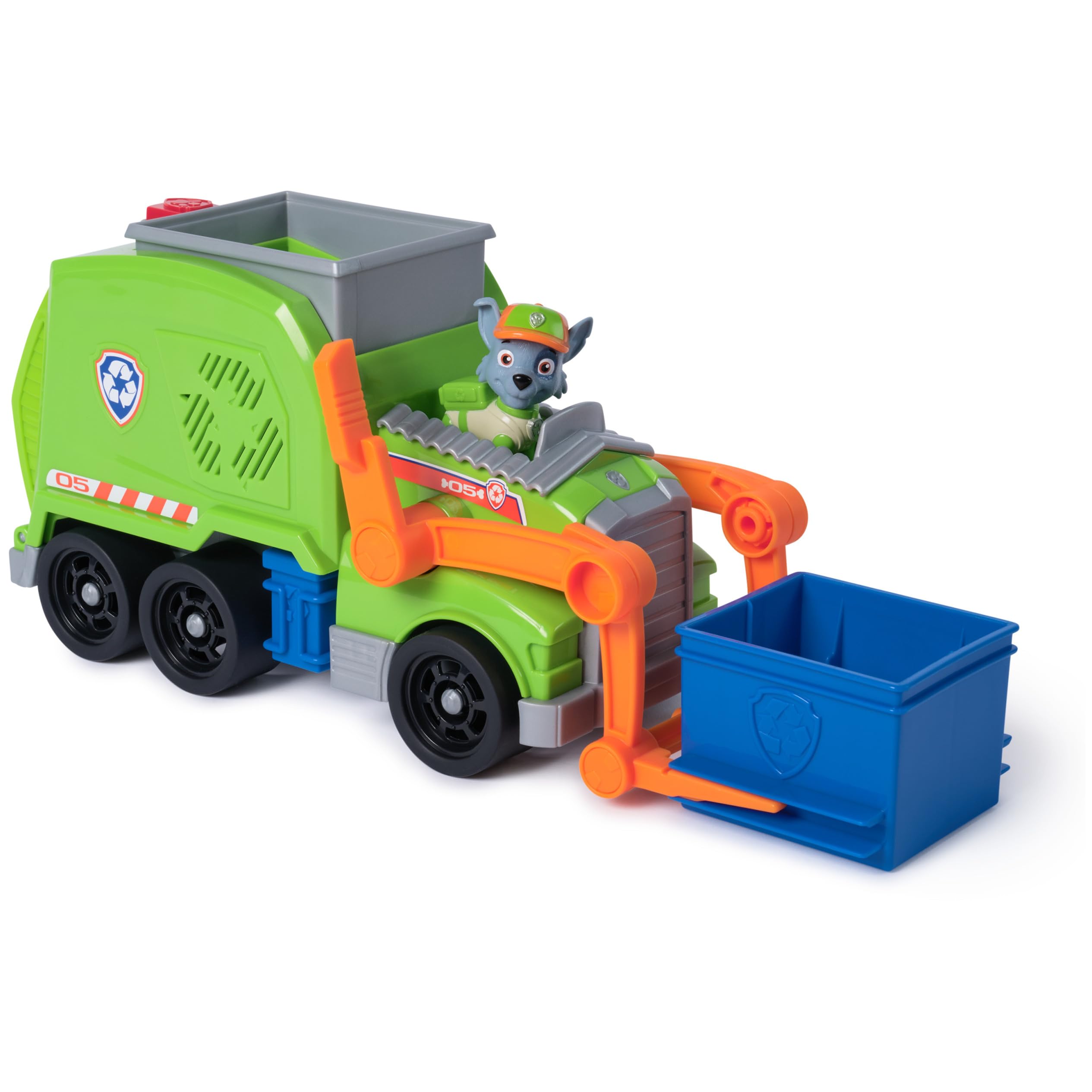 Paw Patrol: Crush ?N? Roll Recycling Lorry with Rocky Action Figure