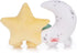 Swizzels Love Hearts 13cm ''Love You To The Moon And Back'' Moon & Star Soft Plush Toy