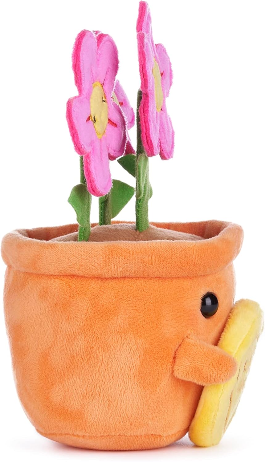 Swizzels Love Hearts 18CM Felicity Flowerpot Blooming Amazing Soft Plush Toy