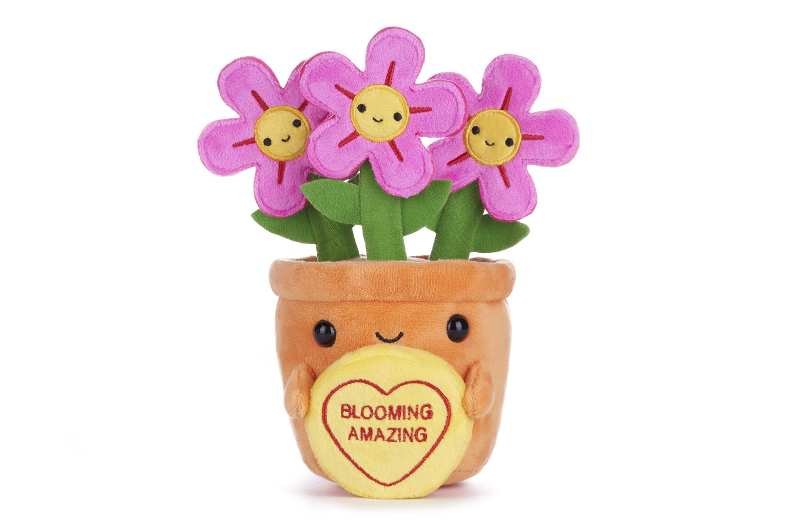 Swizzels Love Hearts 18CM Felicity Flowerpot Blooming Amazing Soft Plush Toy