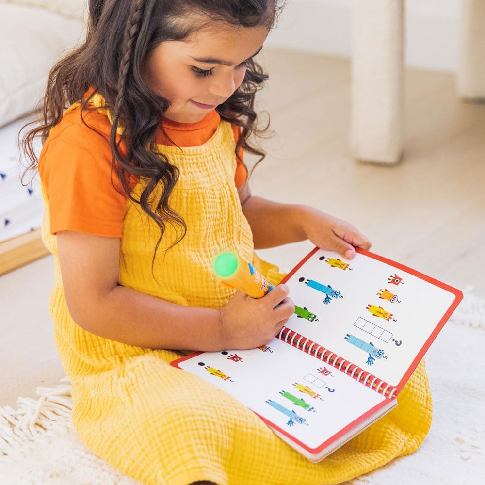 Learning Resources Hot Dots Numberblocks 1?10 Activity Book & Interactive Pen
