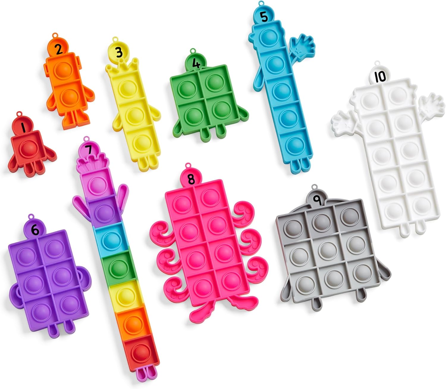Learning Resources Numberblocks Sensory Fidget Bubble Poppers