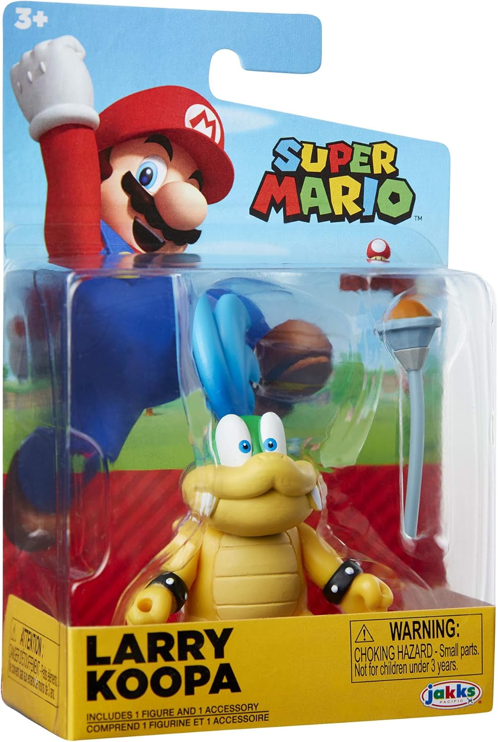 Super Mario Action Figure 2.5Inch LARRY KOOPA Collectible Toy