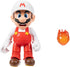 Nintendo Super Mario Bros 10cm Fire Mario with Fireball Articulated Figure