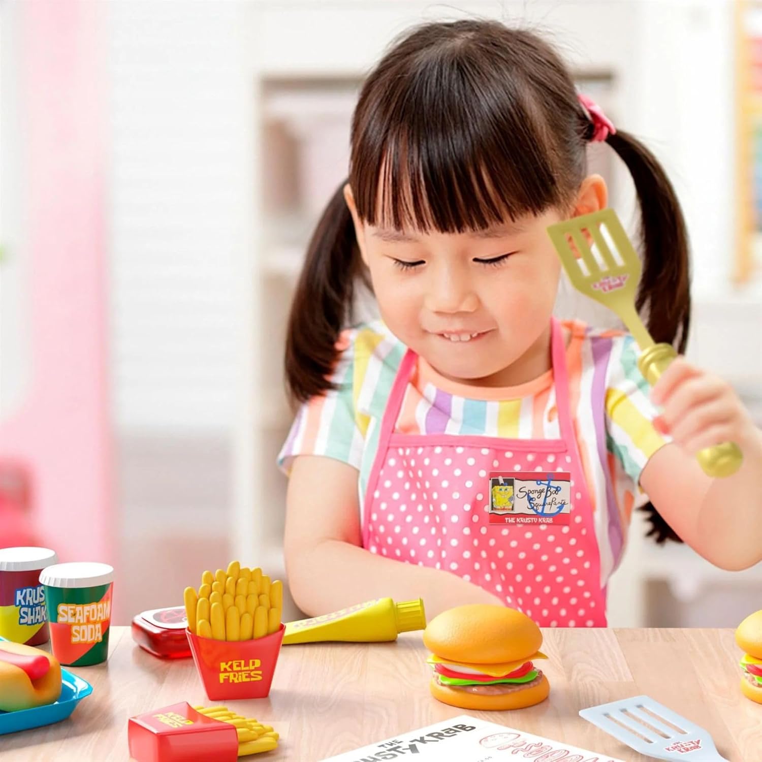 SpongeBob SquarePants Krabby Patty Toy Combo Meal Playset