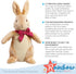 Rainbow Designs Official Peter Rabbit Large 24cm FLOPSY Bunny Soft Plush Toy