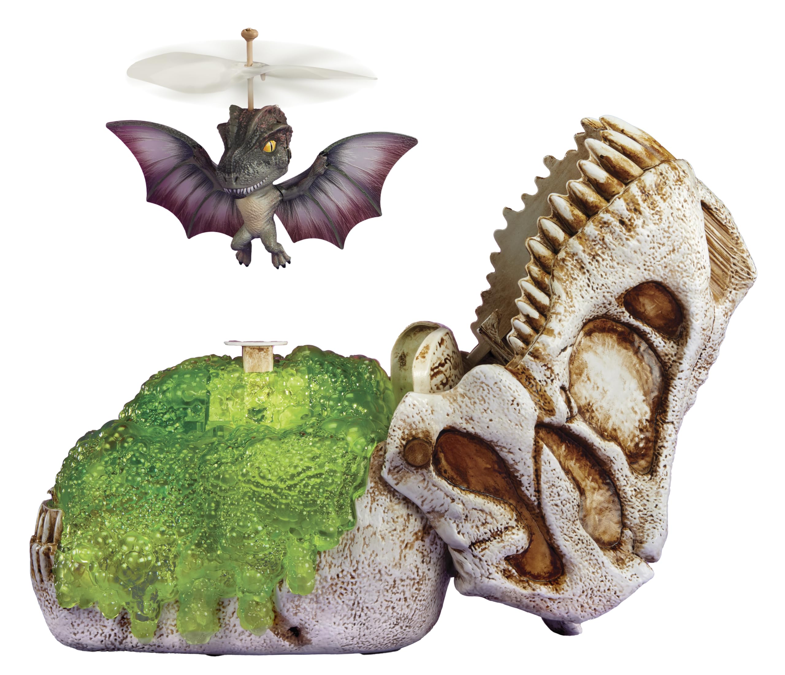 Gross-a-Saurus GrossMos Flying Dino Blue Interactive Dinosaur