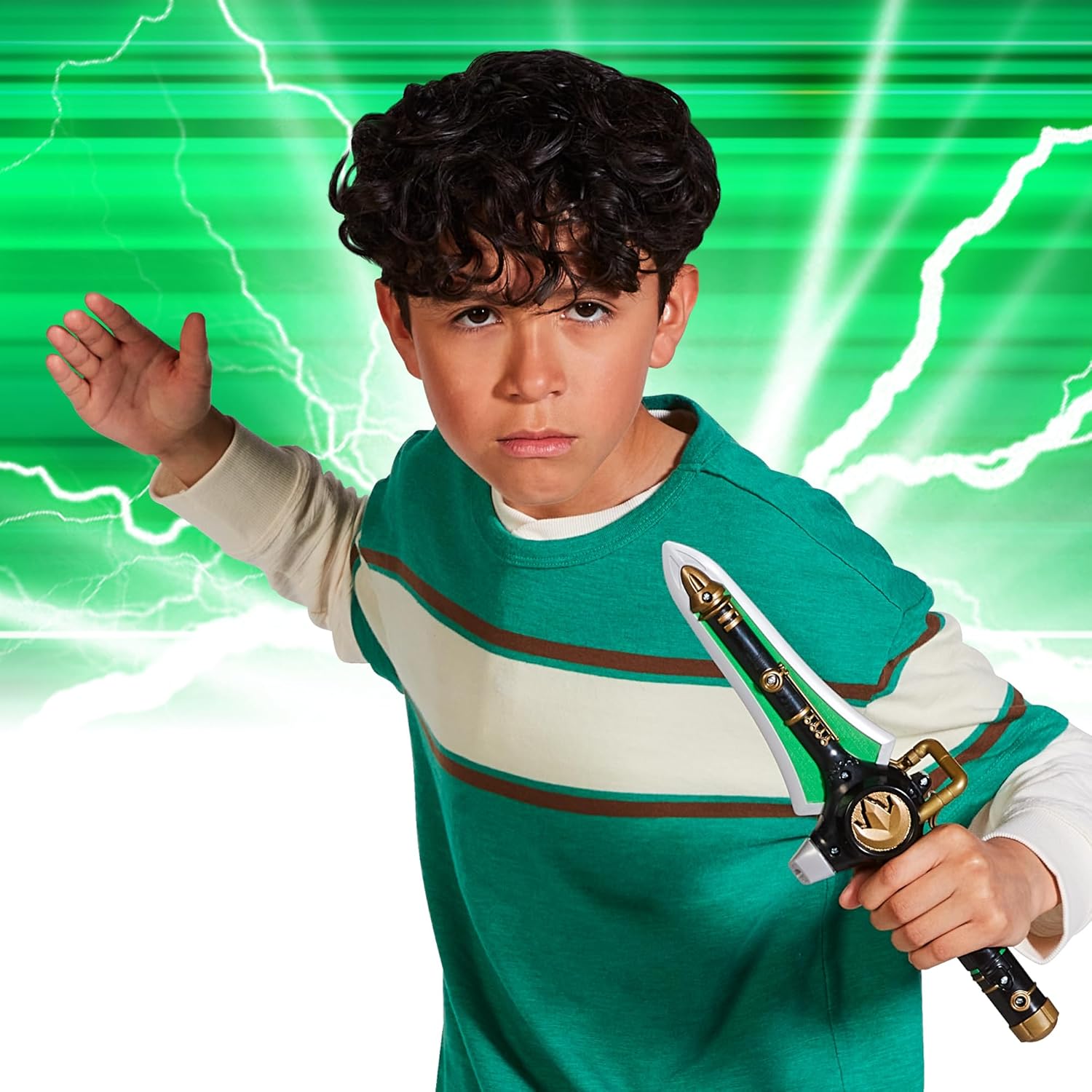 Mighty Morphin Power Rangers DRAGON DAGGER With Power Coin