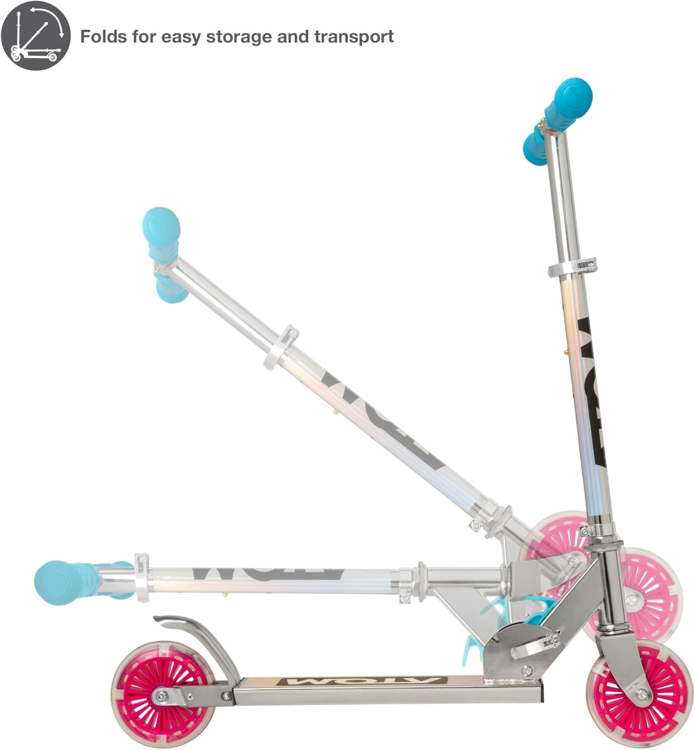 ATOM Light Up Wheels Inline Childrens Scooters