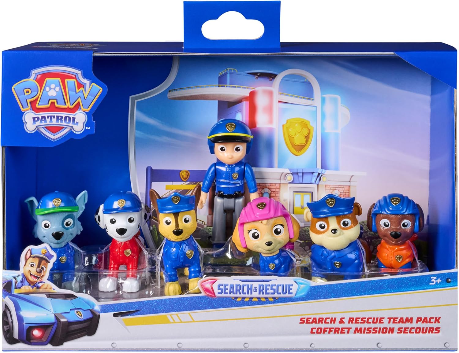 Paw Patrol Search & Rescue Team Pack with 7 Collectible Action Figures