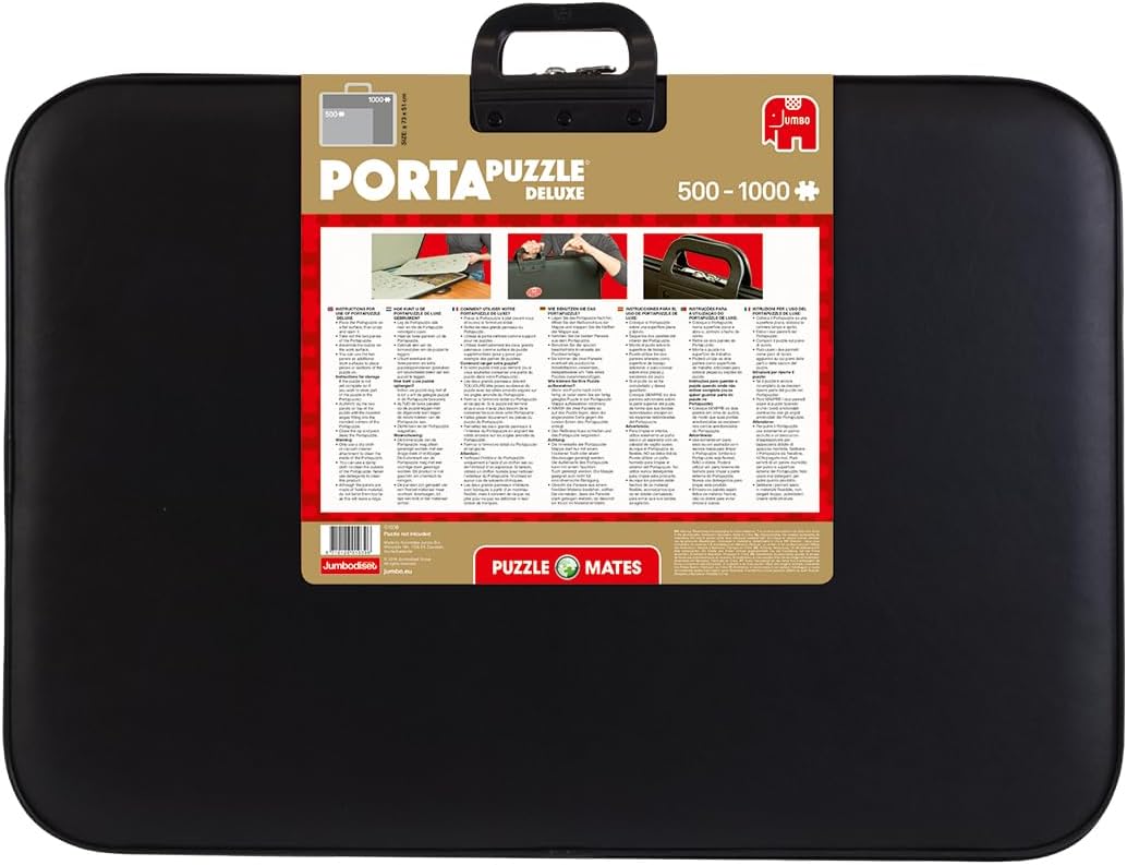Jumbo Puzzle Mates Portapuzzle Deluxe 1,000 Piece Jigsaw Storage Board Case