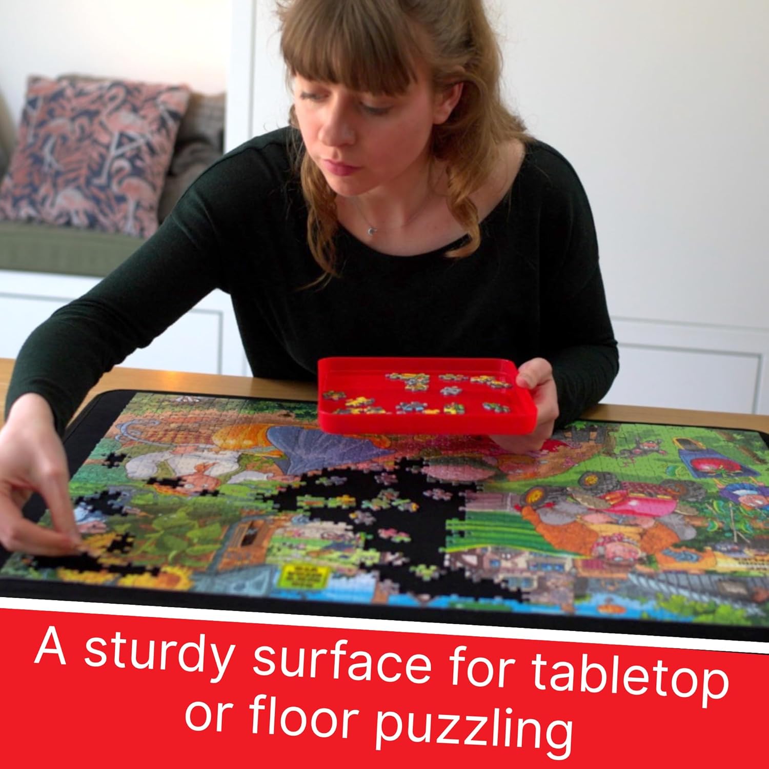 Jumbo Toys Portapuzzle Board Up to 1000 Pieces