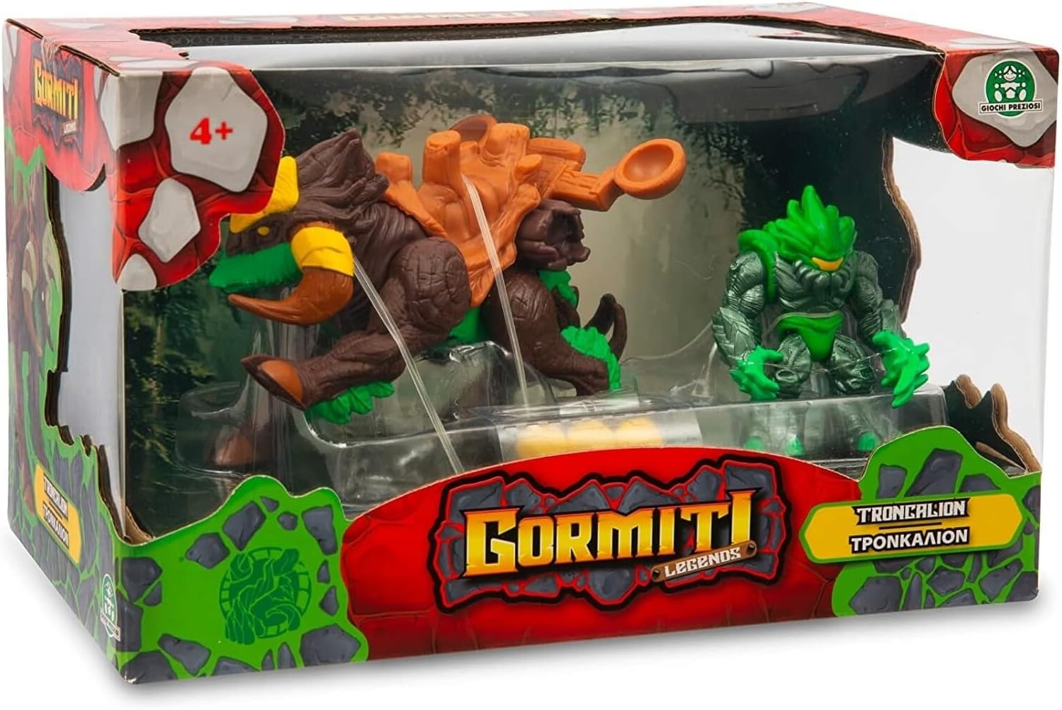 Famosa Gormiti Legends Principal Beasts with Exclusive Articulated Figure 7cm