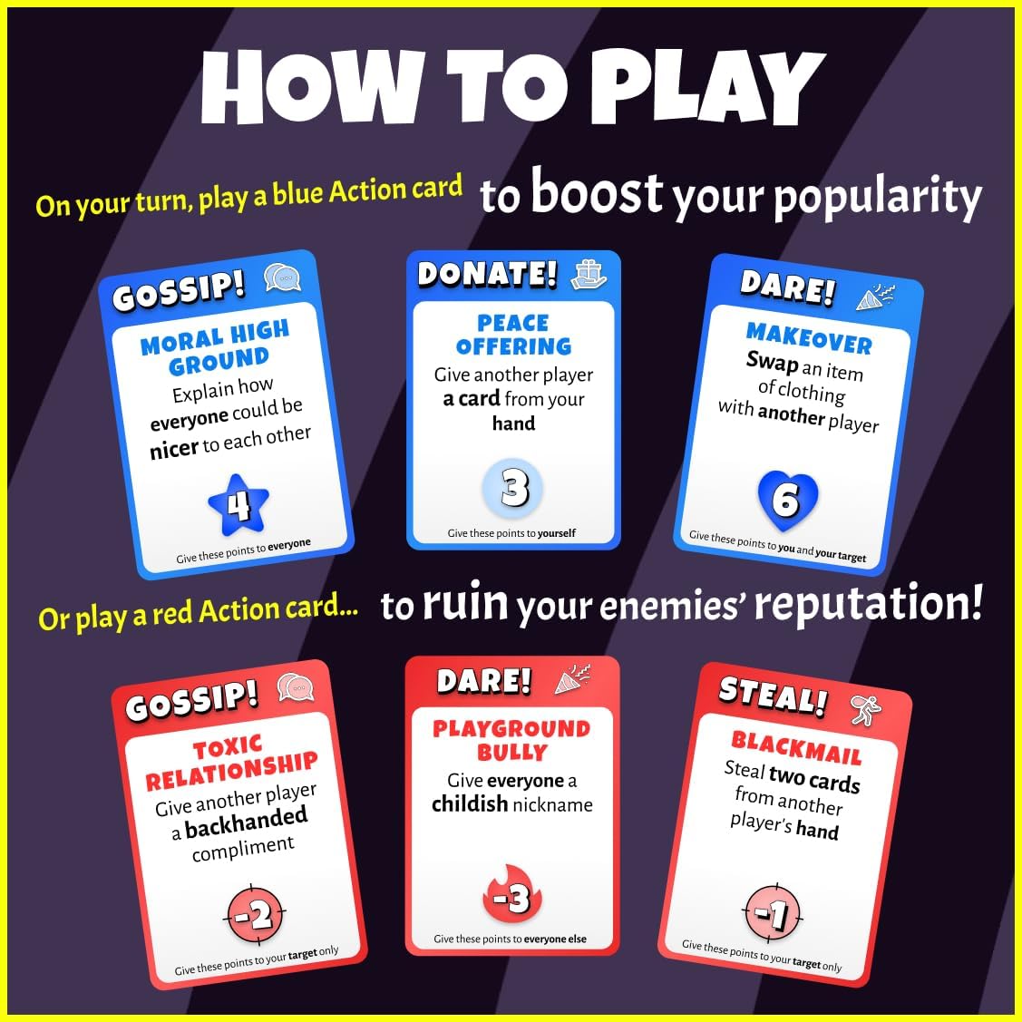 POPULARITY The Hilarious Party Board Game