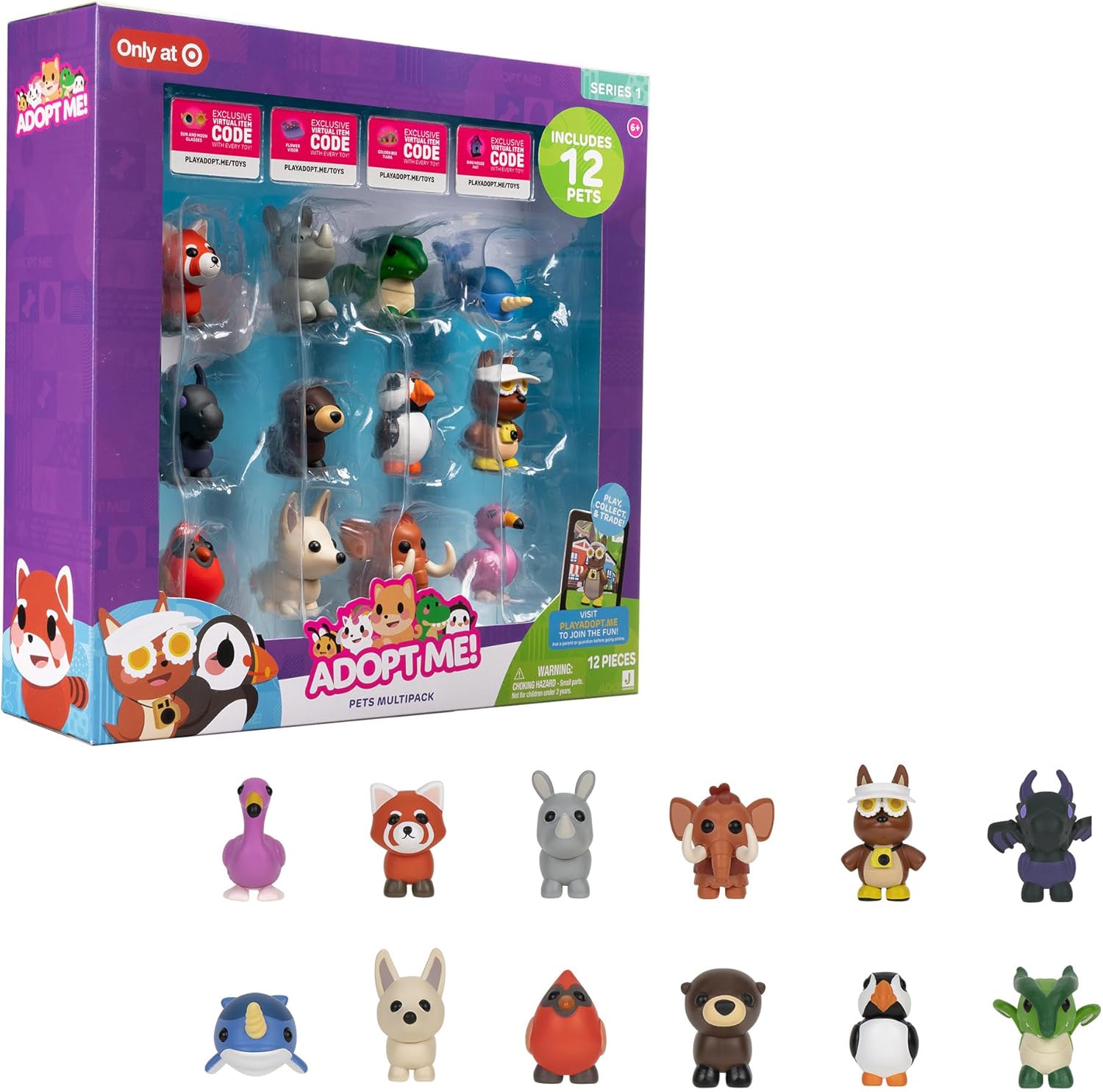 Adopt Me! 12 Pack Mystery Pets Series 1