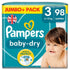 Pampers Baby Dry Size 3 Jumbo 98 Pack