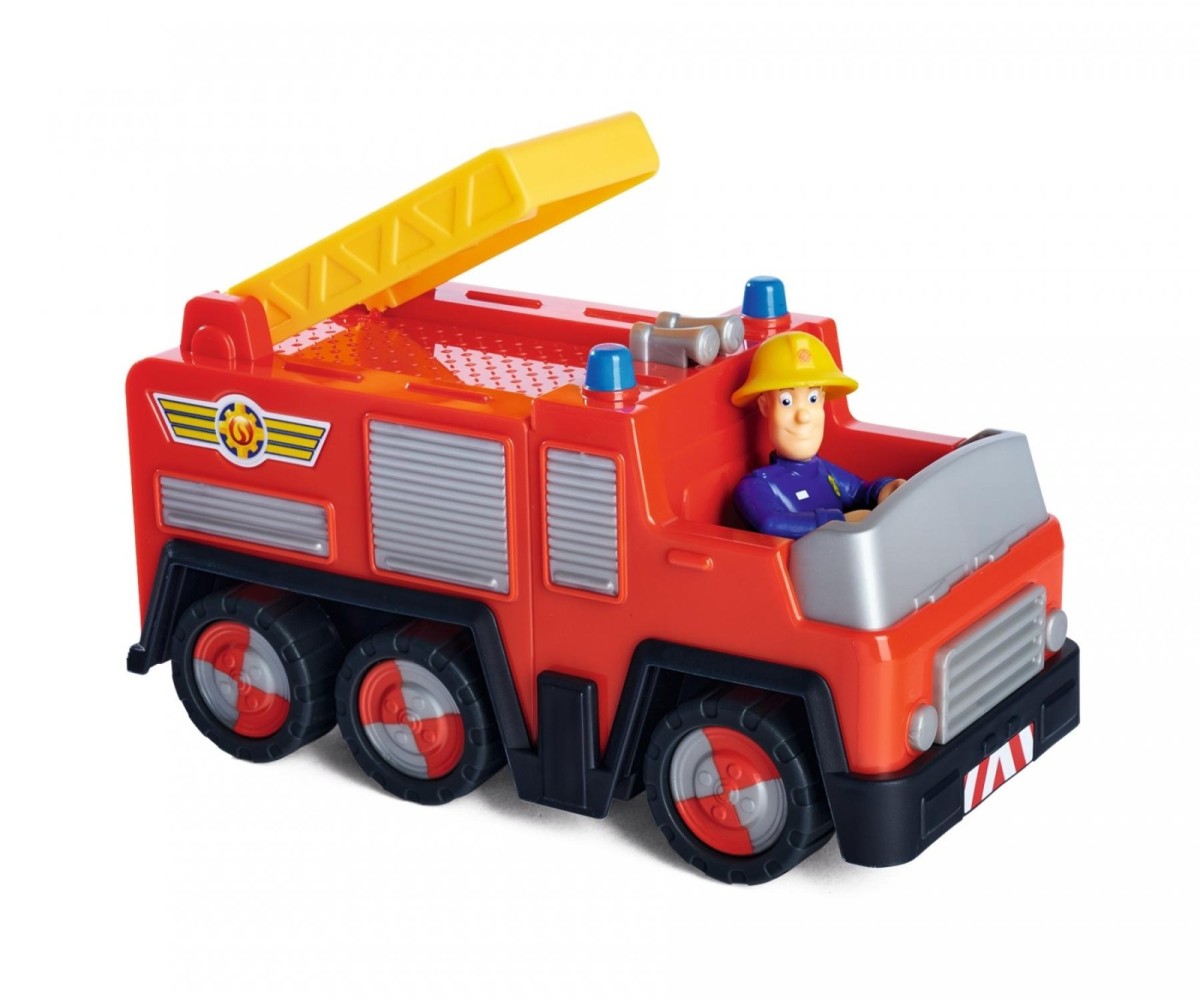 Simba Fireman Sam Junior Jupiter Truck Firefighter Vehicle with Figure