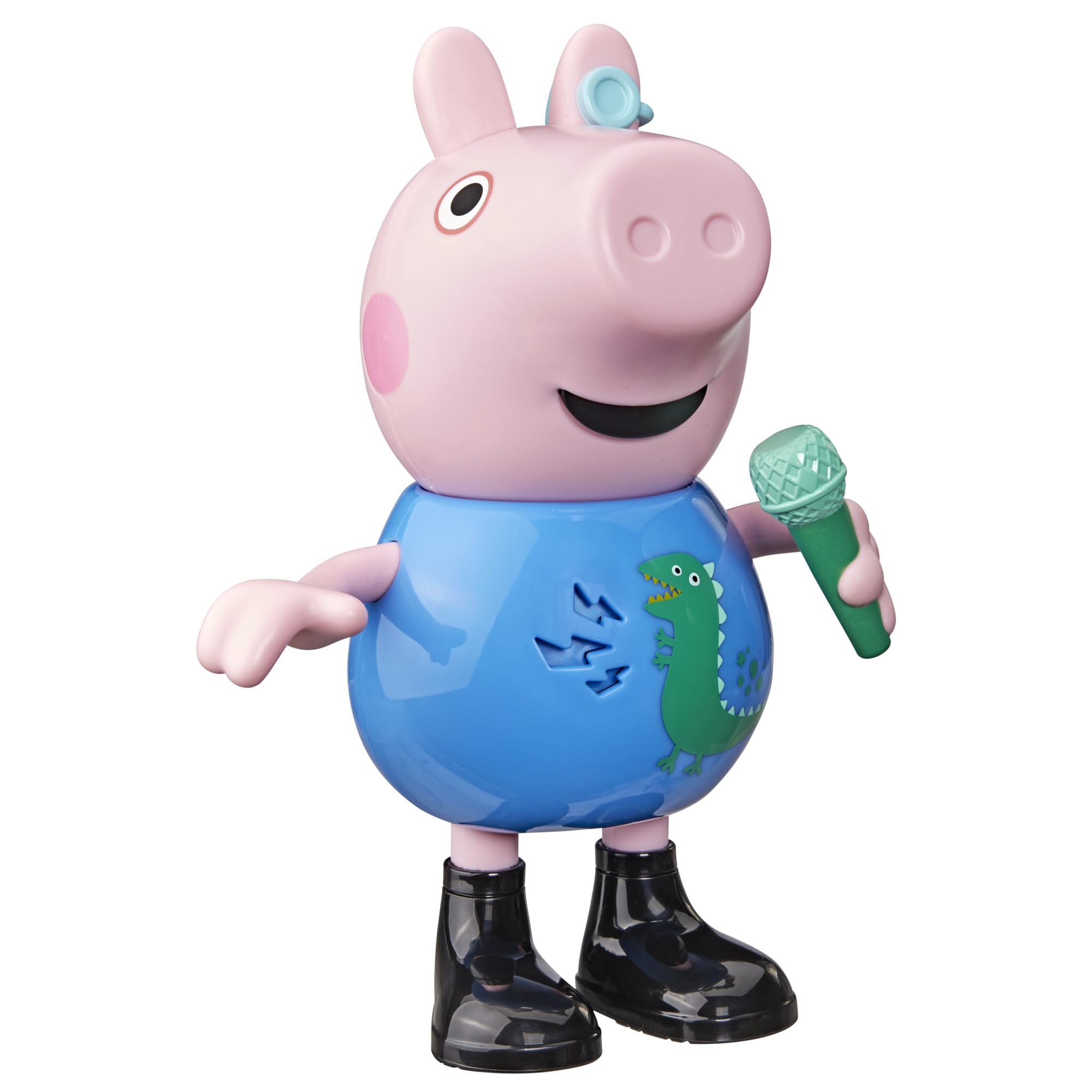 Peppa Pig  Joke & Sing George 8Inch Figure, Musical Toy with 50+ Sounds and Songs