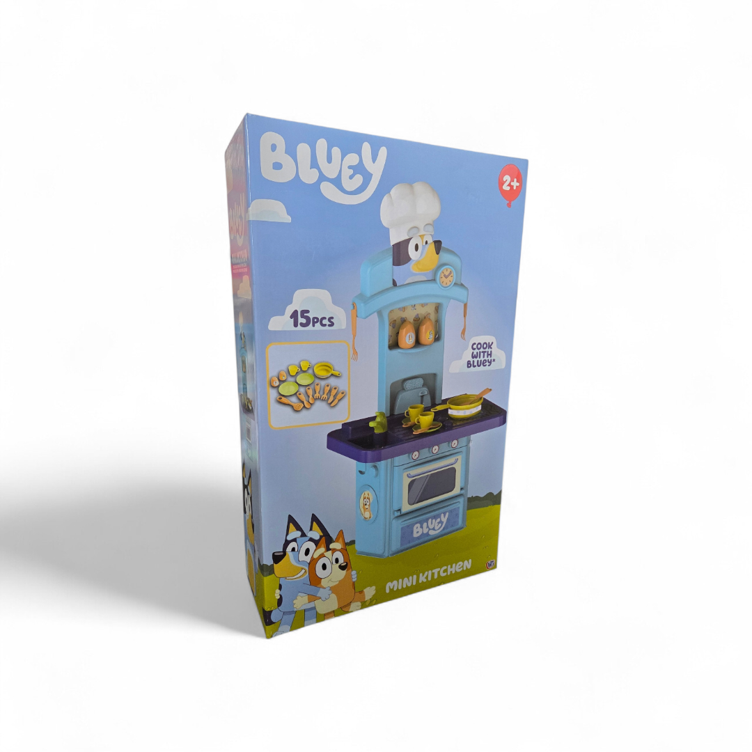 Bluey Mini Kitchen with 15 Accessories