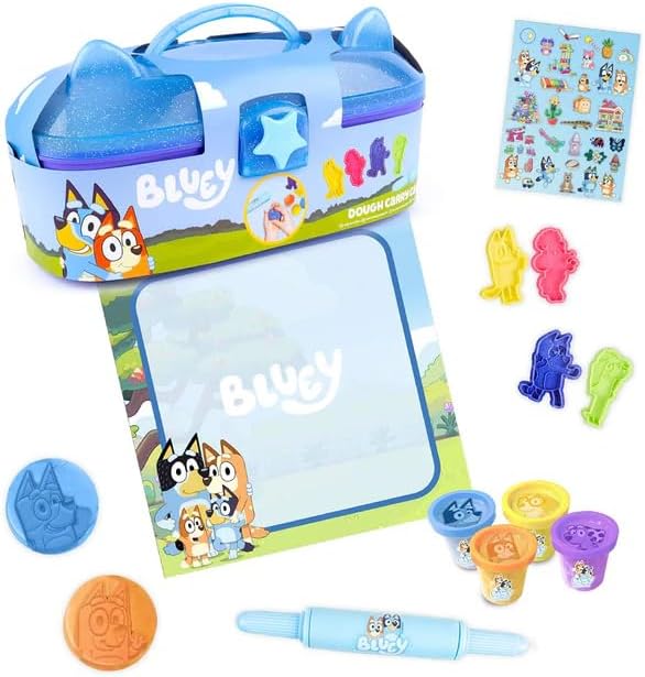 Bluey Dough Carry Case Set