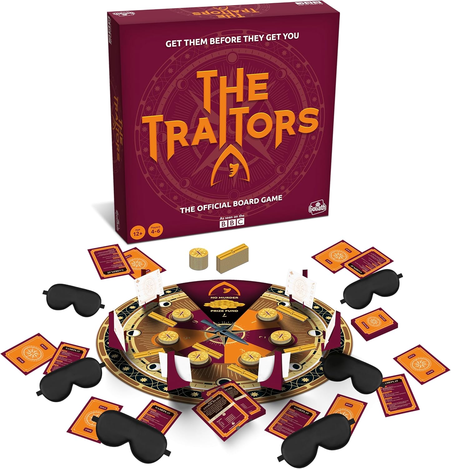 Goliath Games Presents: The Traitors Official Board Game