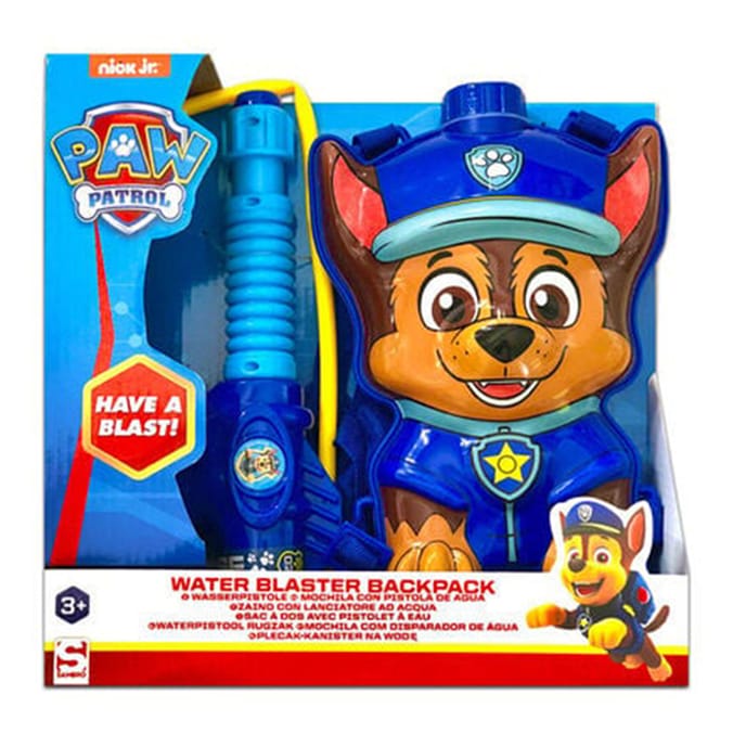Paw Patrol CHASE Water Blaster Backpack